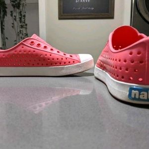 Pink Jefferson- Native shoes